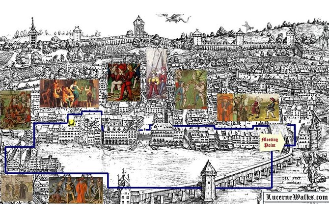 1.5-Hour Small-Group Nightwatchman Walk in Medieval Lucerne - Starting at Peterskapelle with fire and prayer