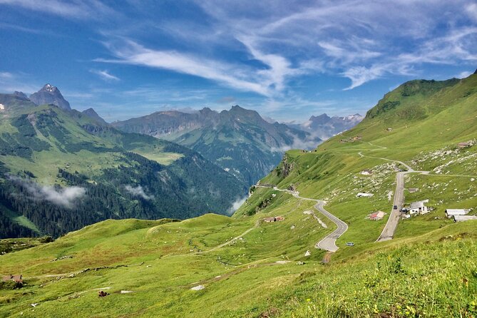 6-Day Drive 9 Swiss Passes, Glacier Express Route +Stelvio, Italy - Day 3: following the Glacier Express route to Pontresina