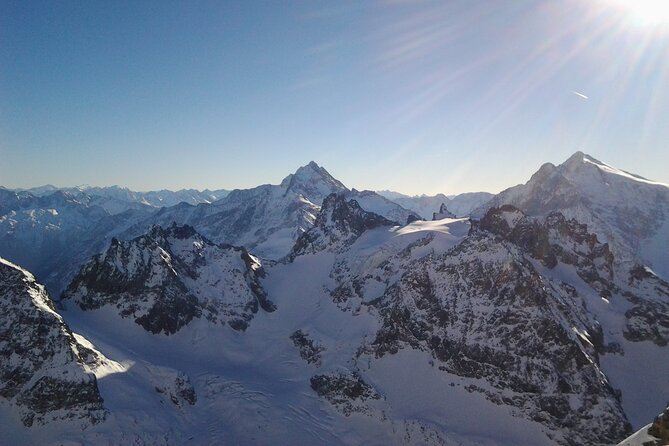 Alpine Majesty:Exclusive Private Tour to Mount Titlis from Luzern - Ice Cave and terrace views at Mount Titlis
