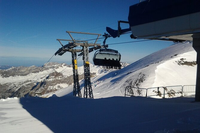 Alpine Majesty:Exclusive Private Tour to Mount Titlis from Luzern - Ice Flyer: a chairlift over the glacier