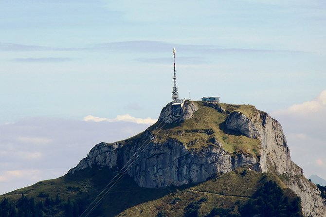 Appenzell and Liechtenstein Tour from Luzern - Hoher Kasten at 1,794 meters