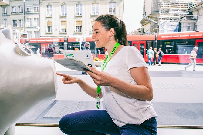 Bern Foxtrail granite - Starting at Hauptbahnhof and finding the fox