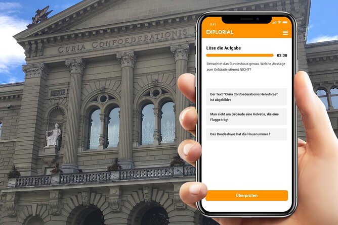 Bern Scavenger Hunt and Sights Self-Guided Tour - The Parliament Building: a strong first stop