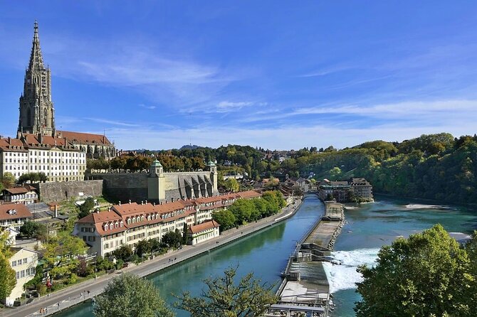Bern Walking Tour: Explore Top Sights & Hidden Gems - Crossing Nydeggbrücke above the Aare
