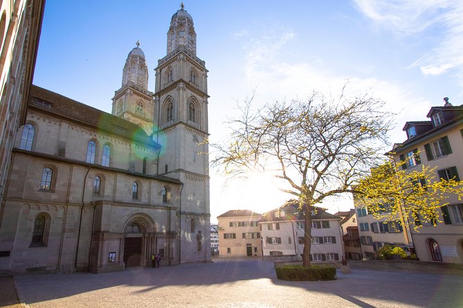 Best Intro to Zurich in 2 hours with a Local - Grossmünster and the riverfront skyline
