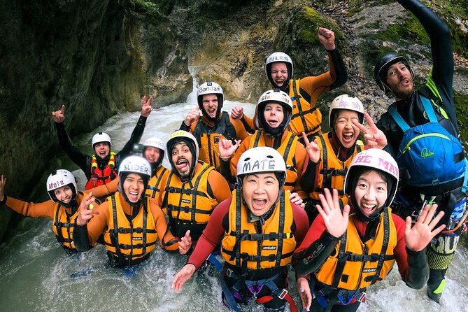 Canyoning in Interlaken from Zurich - Getting ready with the outdoor team