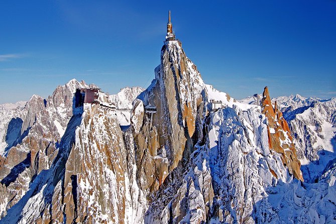 Chamonix & Mont Blanc Panoramic Sky-Glass Bus Guided Day Trip - Riding the Aiguille du Midi cable car
