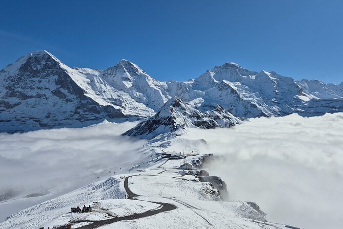 Cheese and chocolate on mountain summit - Reaching Männlichen from Grindelwald