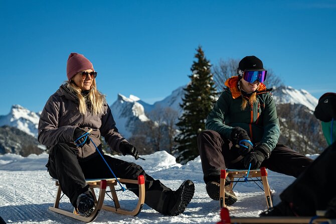 Day Sledding in Interlaken - Isenfluh or Mürren, depending on the snow