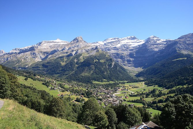 Day trip to Glacier 3000 from Montreux - Leaving Montreux for the Col du Pillon
