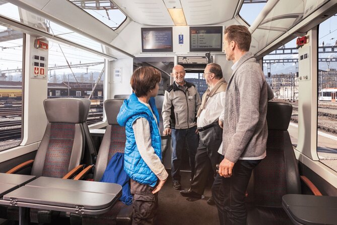 Exclusive Panoramic Train Journey though the Heart of Swiss - The two-hour return to Zurich