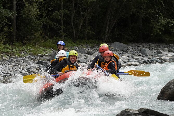 Family Rafting Experience in Engadin - The Warm Finish at Base Camp