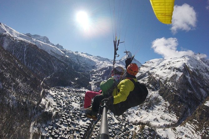 FLYMATTERHORN VIP Paragliding from Zermatt, With Matterhorn View - Meeting at Bahnhofplatz 7 in central Zermatt