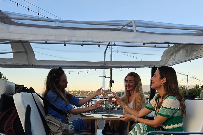 Fondue and wine private Tuk Tuk tour in Geneva - Place Bourg du Four and Old Geneva