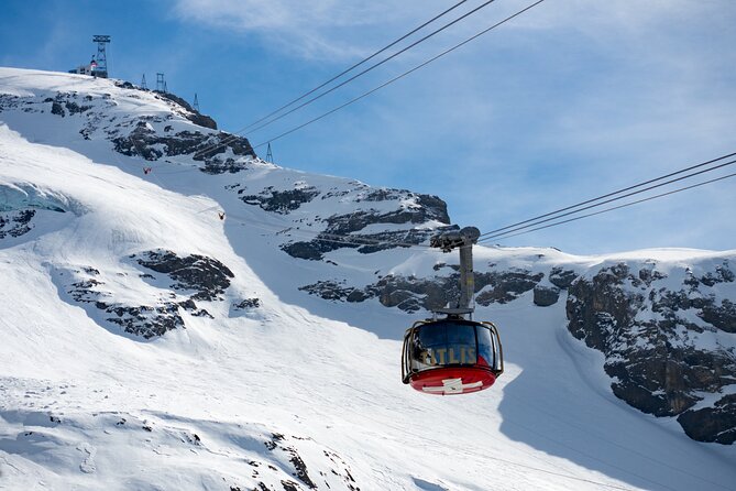 From Bern - Engelberg, Cheese, Trübsee, and Mt. Titlis Discovery Private Tour - Trübsee turns a cable car stop into a food stop