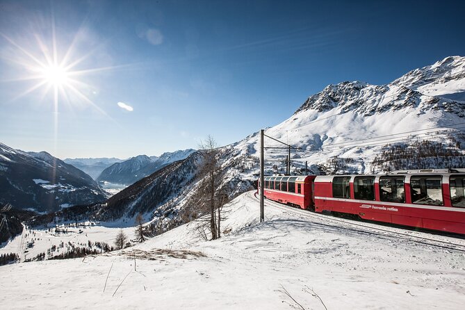 From Milan: St. Moritz and Panoramic Bernina Express Tour - St. Moritz: polished resort, short stop