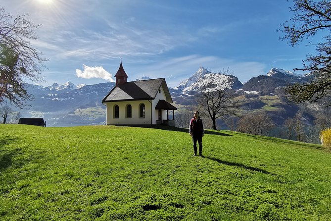 From Zurich: Breathtaking waterfall and lakes private tour - Weesen and the lower view of Lake Walen