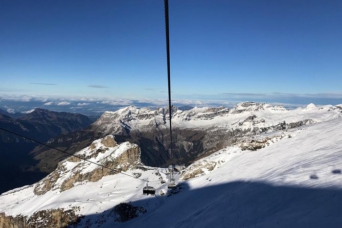 Fun Day in the Snow All Year Long! (Private Tour) - Mt. Titlis: snow, ice, and high Alpine views