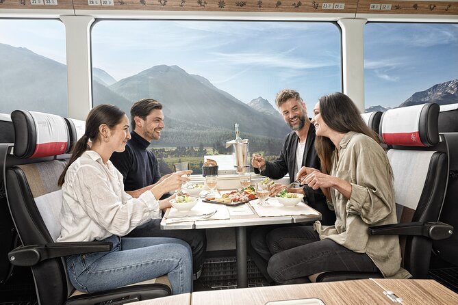 Glacier Express Panoramic Train Round Trip in one Day Private Tour from Luzern - Chur gives you a brief taste of Graubünden