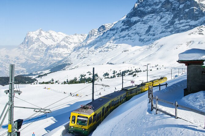 Guided Excursion to Jungfraujoch, Grindelwald and Lauterbrunnen from Lucerne - Reaching Jungfraujoch by cable car and cogwheel train