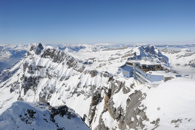 Guided Excursion to Mount Titlis Eternal Snow and Glacier from Lucerne - Glacier Cave: a short walk through permanent ice
