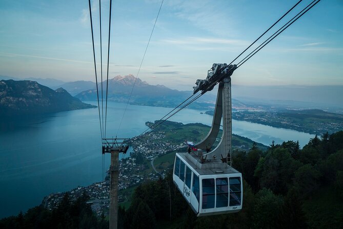 Independent Rigi Tour from Lucerne With Cruise - Down to Rigi Kaltbad and the cable car to Weggis