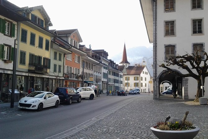 Interlaken 3-hours Private Walking Tour & Mt. Harder Excursion - Starting near Interlaken West and crossing the Aare
