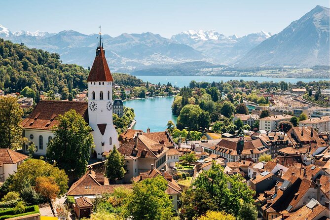 Interlaken: Private Car Tour to Swiss Villages, Capital & Castles - Lauterbrunnen’s waterfalls and steep valley walls