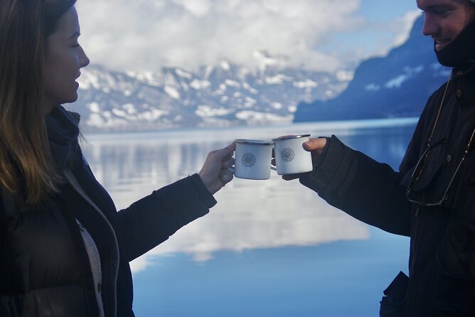 Interlaken Valley Winter E-Bike Tour: Rivers, Lakes & Castles - Lake Thun: a ten-minute view across the water