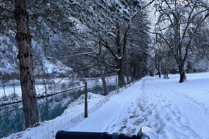 Interlaken Valley Winter E-Bike Tour: Rivers, Lakes & Castles - Schaalbrücke and the older side of Interlaken