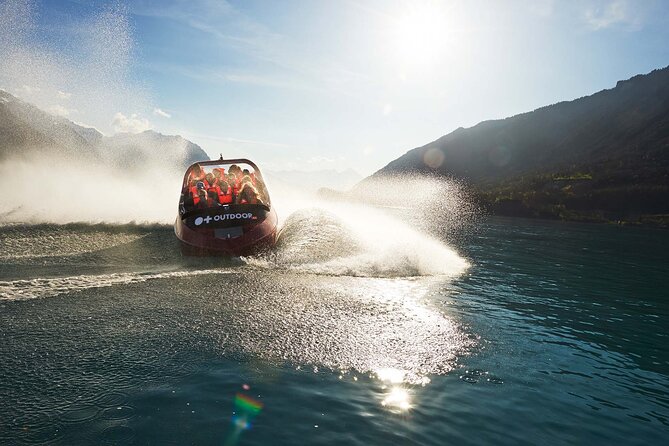 Jetboat Interlaken - Starting at Bönigen on Lake Brienz