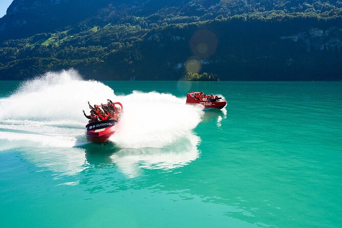 Jetboat Interlaken - Who will enjoy this most