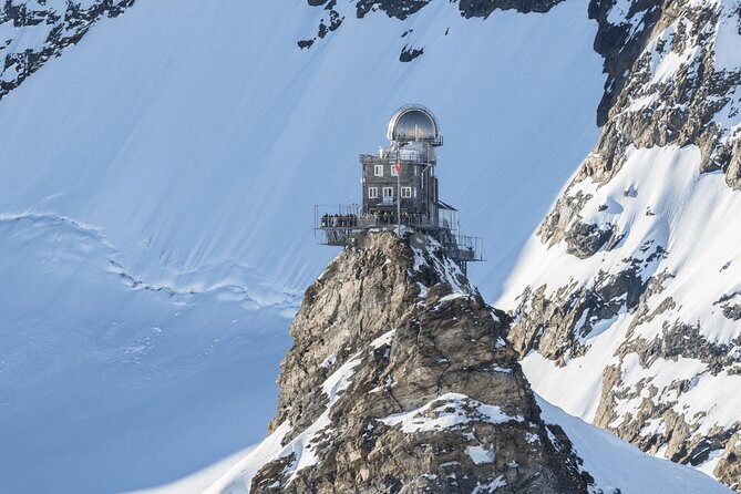 Jungfraujoch Private Tour – Top of Europe & Lauterbrunnen Valley - Sphinx Observatory and the suspended viewing platform