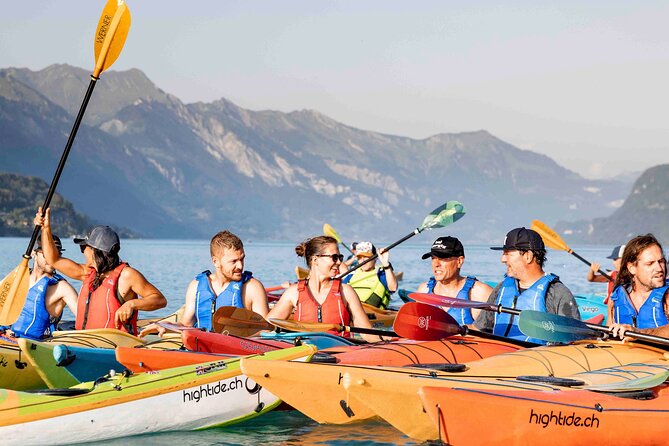 Kayak Tour of the Turquoise Lake Brienz - Why the small group improves the experience