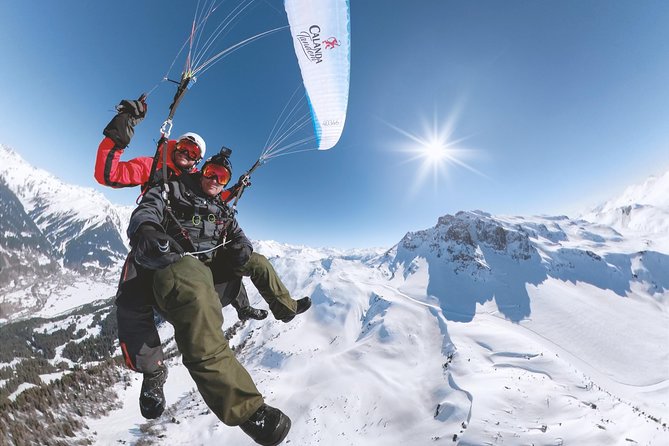 KLOSTERS: Paragliding For 2 - Couples (Video &Photos Incl.) - The launch below the summit