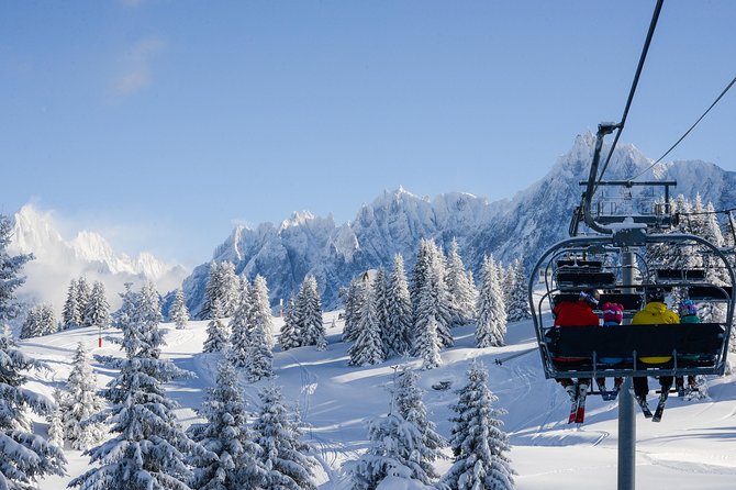 (KTG114) - Chamonix Skiing day from Geneva - Three Hours Around the Brévent Cable Car
