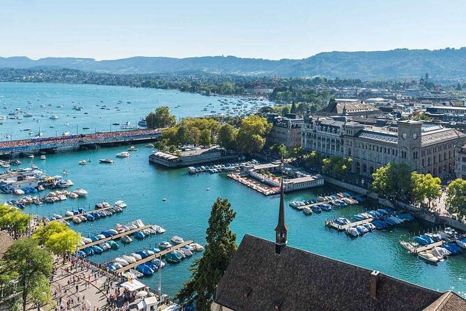 Lake Zurich boat tour for an afternoon ! - Leaving Wollishofen for Enge Harbour