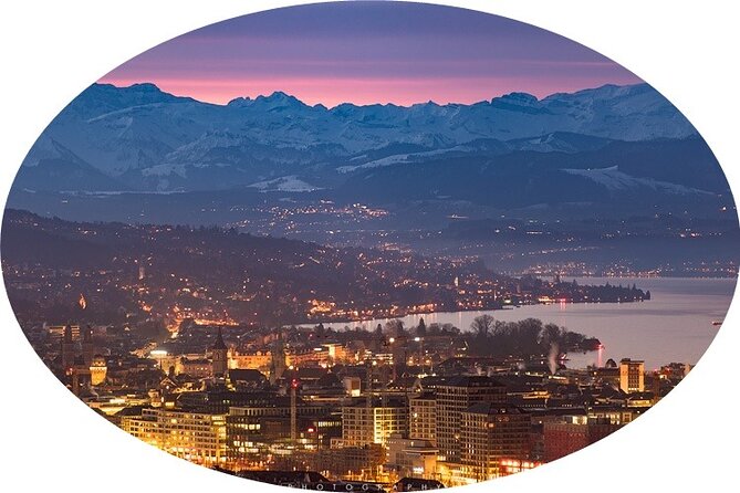 Lake Zurich mini boat tour / by night! - Why Lake Zurich works so well at night