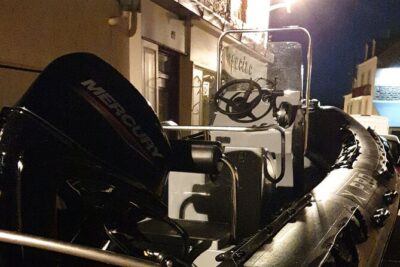 Lake Zurich mini boat tour / by night!