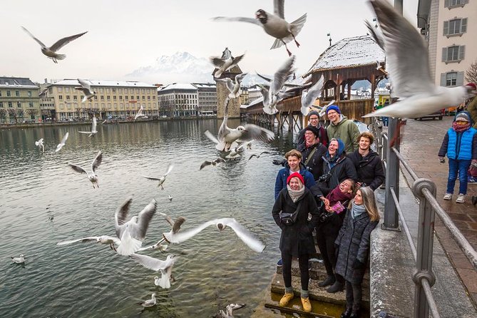 Lucerne Best Guided Walks - Starting beside Lucerne station and the Reuss