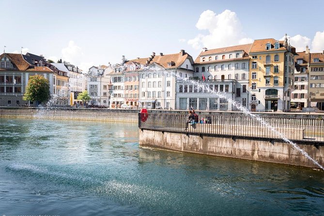Lucerne Walking & Boat Tour: The Best Swiss Experience - The medieval wall and nine towers