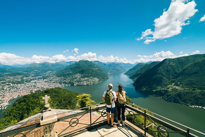 Lugano Region Guided Excursion from Lugano to Monte San Salvatore by funicular - Riding the funicular from Paradiso to 912 meters