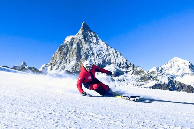 Matterhorn Private Skiing Day Zermatt - Meeting at Sunnegga and getting moving