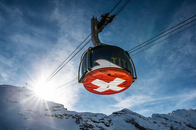 Mt Titlis Cable Car from Engelberg with Ice Flyer - Crossing the Titlis Cliff Walk at 3,041 meters