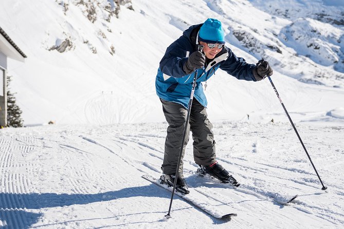 Mt. Titlis First Time Ski Experience from Zurich - Engelberg and the cable car to Trübsee