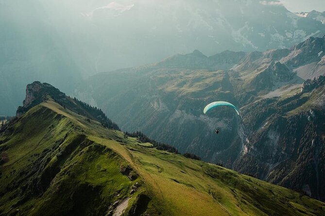 Mürren Lauterbrunnen: Paragliding Panorama Tandem Flights - Key points at a glance