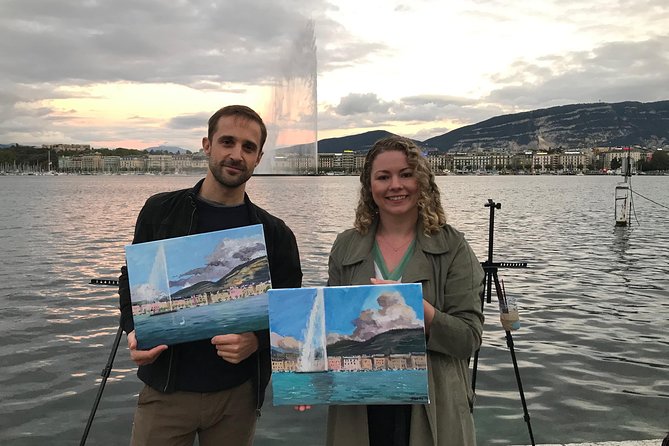 Painting Master Class by the Geneva Lake - What the teaching is like for beginners