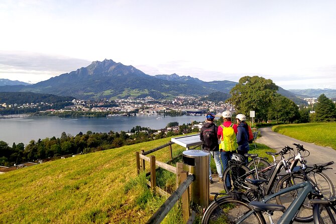 Panoramic E-Bike Tour with a Lake Cruise - The Lake Lucerne cruise changes the rhythm