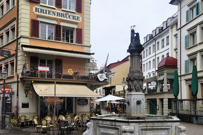 Private city tour in lucerne - The Lion Monument gets the longest stop