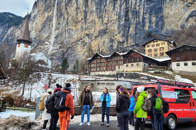 Private Full-Day Tour to Grindelwald Lauterbrunnen Interlaken Mürren from Basel - Stechelberg to Mürren by cable car